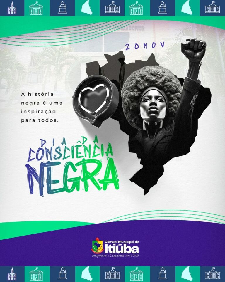 A história negra é uma inspiração para todos.